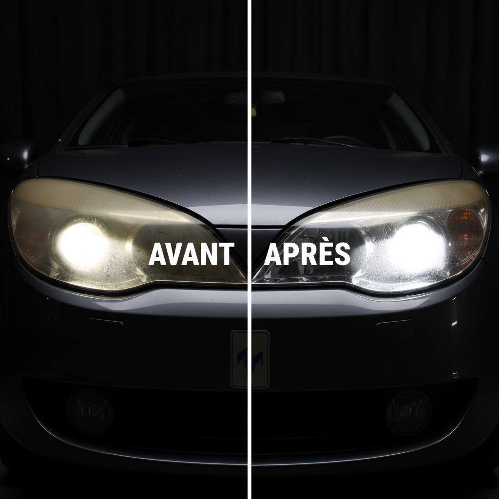 Avant/Après - Restaurateur de phares