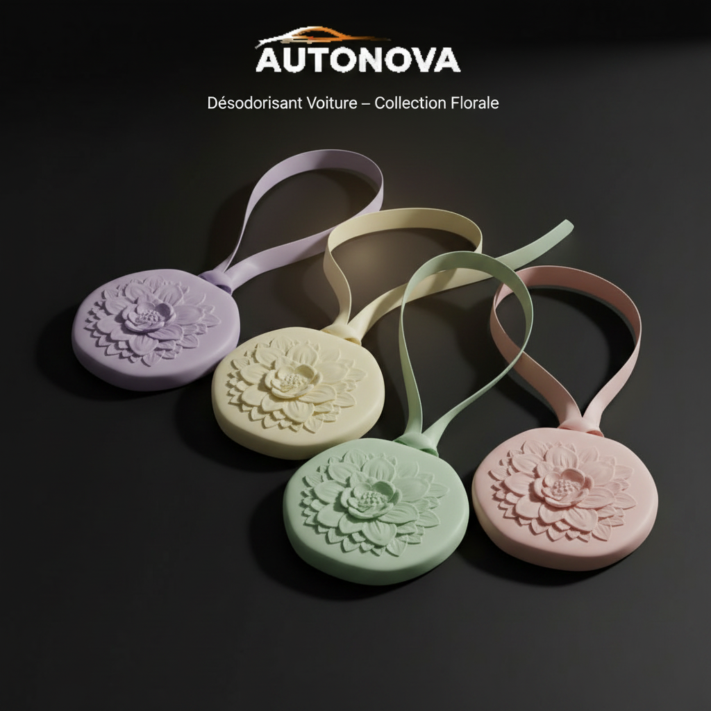 Désodorisant - Flat lay 4 coloris