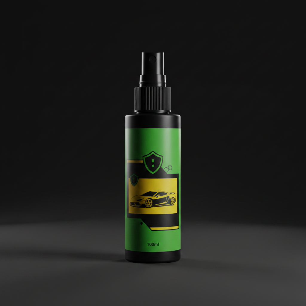 Nano coating spray fond noir