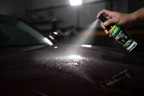 Nano coating effet hydrophobe sur carrosserie