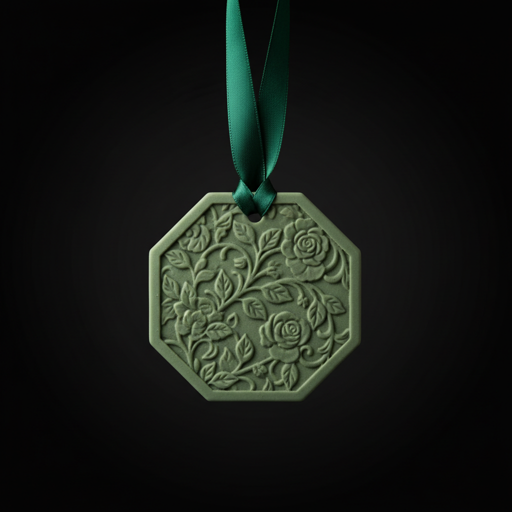 Thé Vert Printanier – médaillon vert