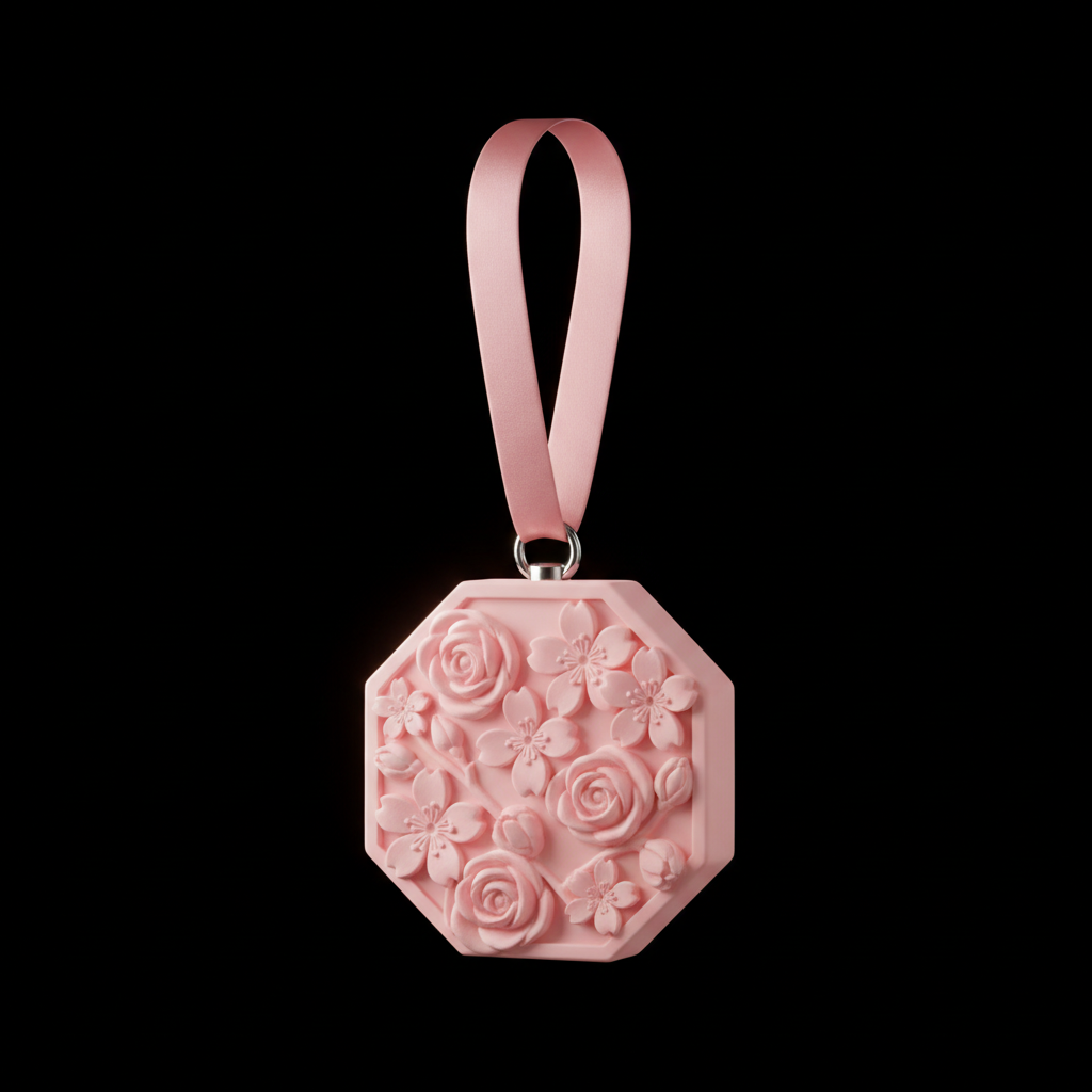 Pêche Blanche Oolong – médaillon rose