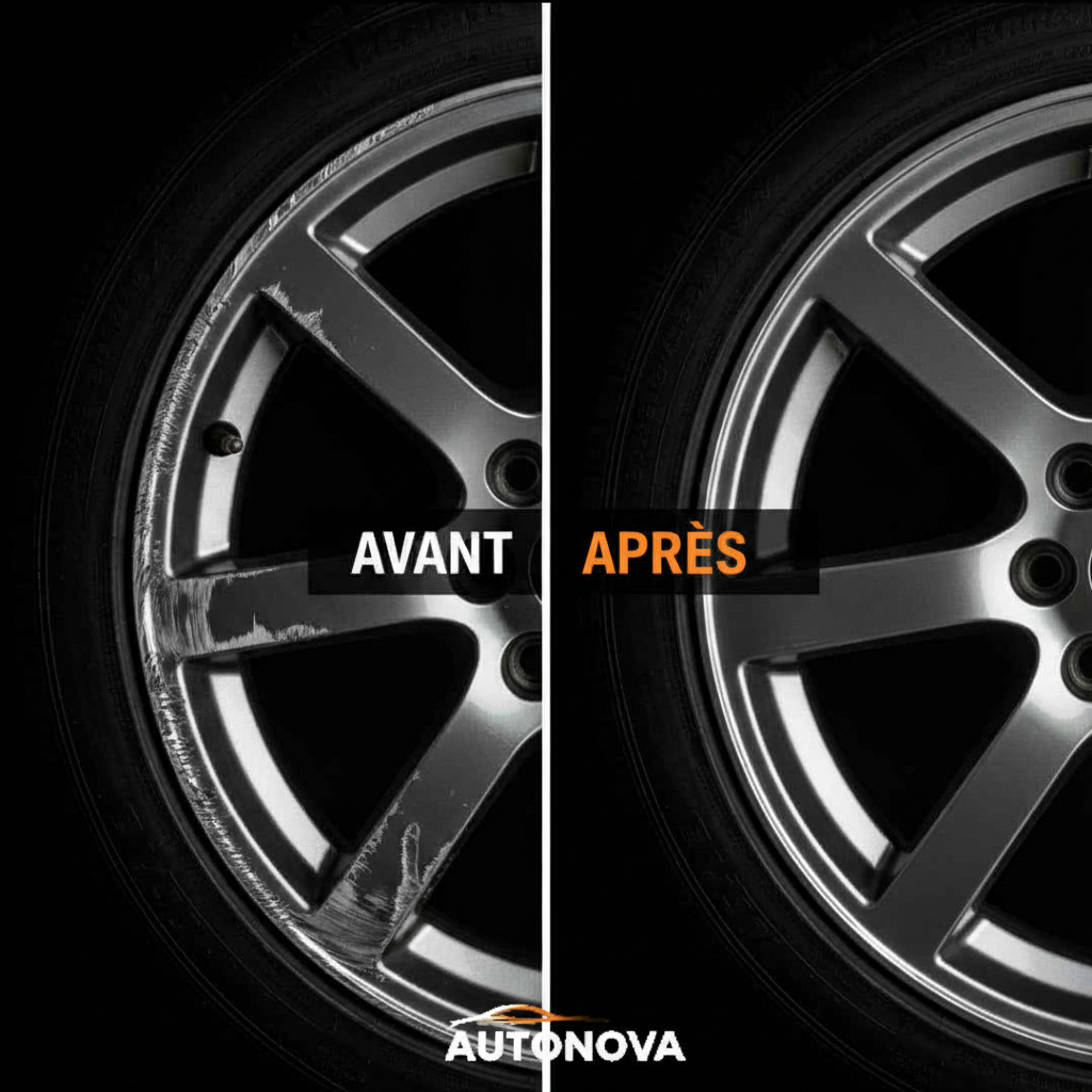 Pâte Jantes - Avant/Après