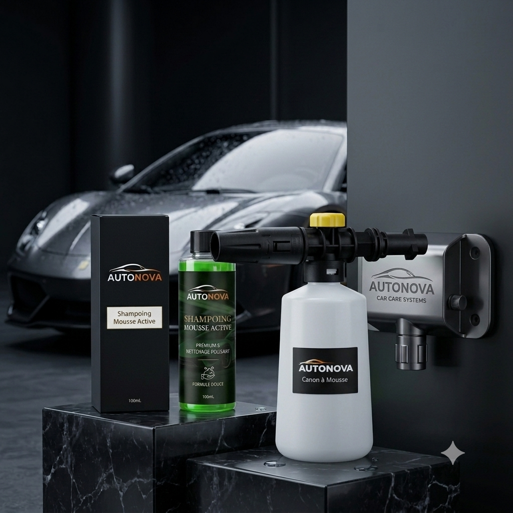 AUTONOVA – Kit Nettoyage Pro – Extérieur & Intérieur Complet Auto