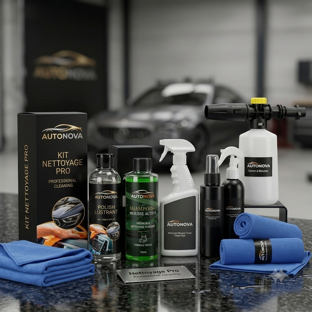 Kit Nettoyage Pro – Extérieur & Intérieur Complet – AUTONOVA